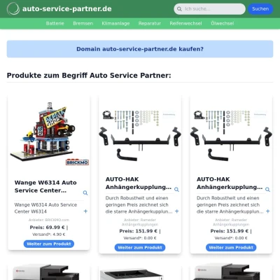 Screenshot auto-service-partner.de