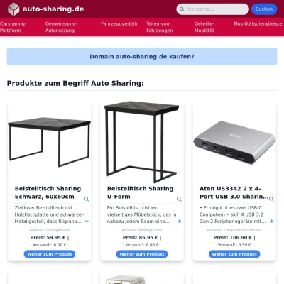 Screenshot auto-sharing.de