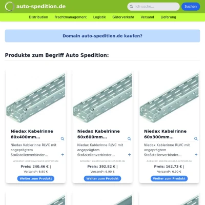 Screenshot auto-spedition.de