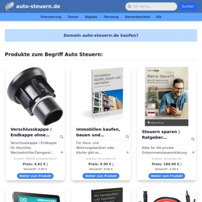 Screenshot auto-steuern.de