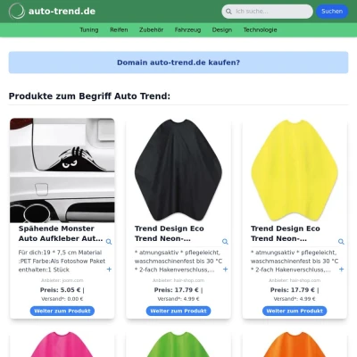 Screenshot auto-trend.de