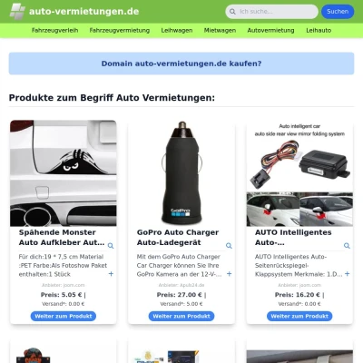 Screenshot auto-vermietungen.de