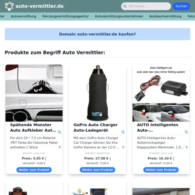 Screenshot auto-vermittler.de