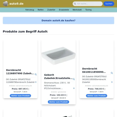 Screenshot auto9.de