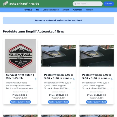 Screenshot autoankauf-nrw.de