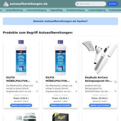 Screenshot autoaufbereitungen.de