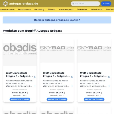 Screenshot autogas-erdgas.de