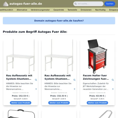 Screenshot autogas-fuer-alle.de