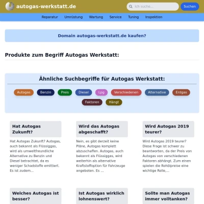 Screenshot autogas-werkstatt.de