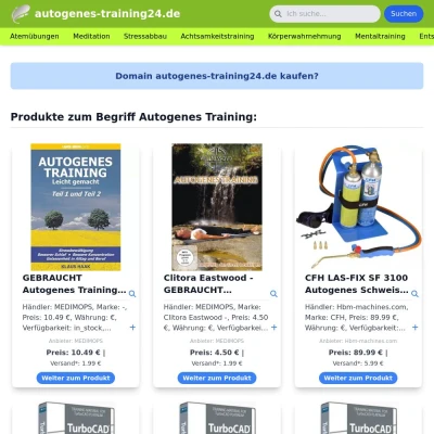 Screenshot autogenes-training24.de