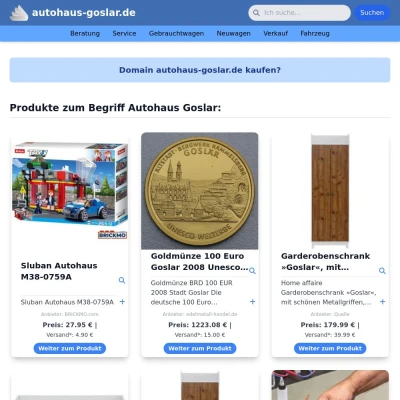 Screenshot autohaus-goslar.de