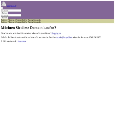 Screenshot autojunge.de