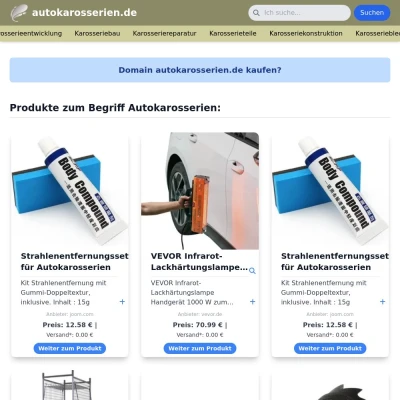 Screenshot autokarosserien.de