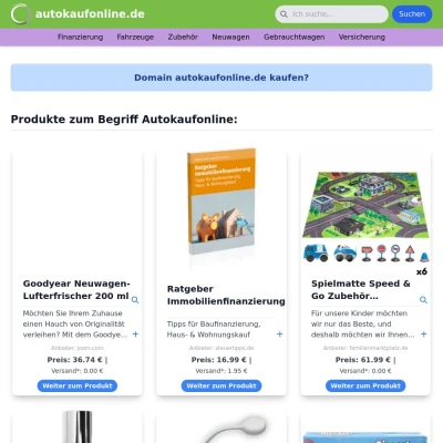 Screenshot autokaufonline.de