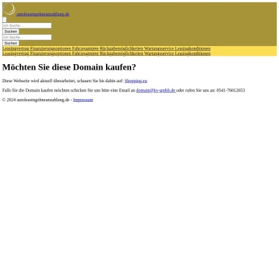 Screenshot autoleasingohneanzahlung.de