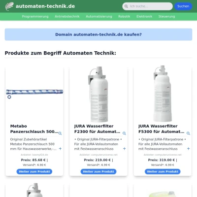 Screenshot automaten-technik.de