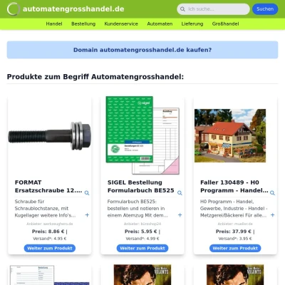 Screenshot automatengrosshandel.de