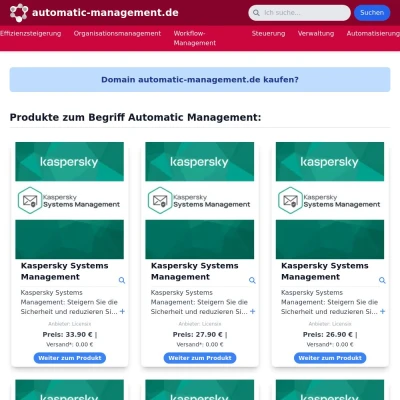 Screenshot automatic-management.de