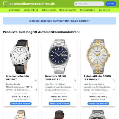 Screenshot automatikarmbanduhren.de