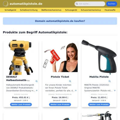 Screenshot automatikpistole.de