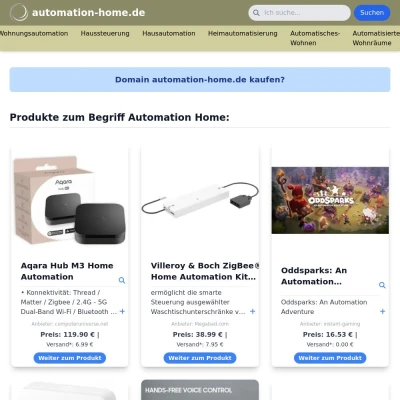 Screenshot automation-home.de