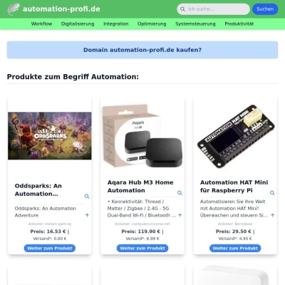 Screenshot automation-profi.de