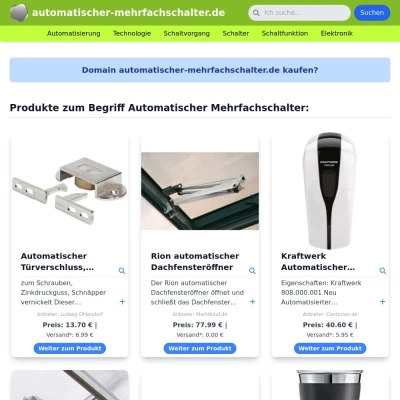 Screenshot automatischer-mehrfachschalter.de