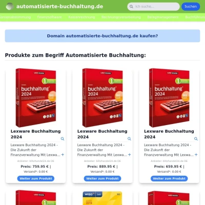 Screenshot automatisierte-buchhaltung.de