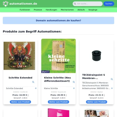 Screenshot automatismen.de