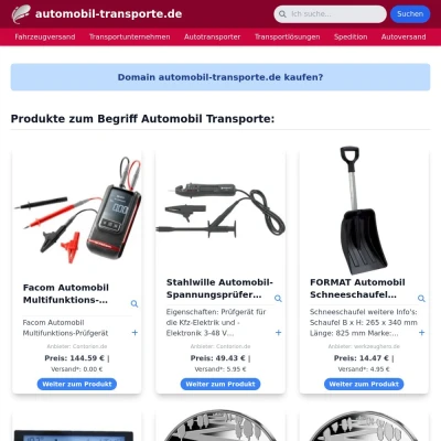 Screenshot automobil-transporte.de