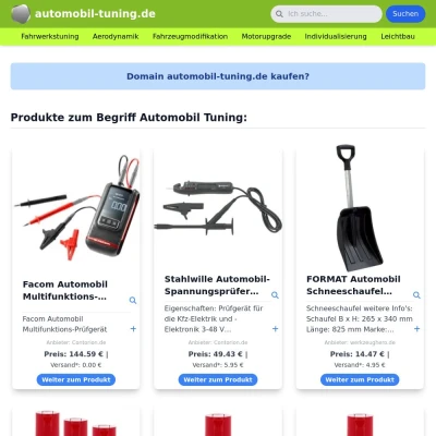 Screenshot automobil-tuning.de