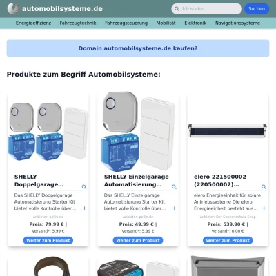 Screenshot automobilsysteme.de