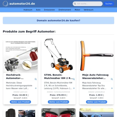 Screenshot automotor24.de