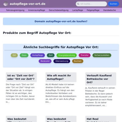 Screenshot autopflege-vor-ort.de