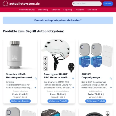 Screenshot autopilotsystem.de