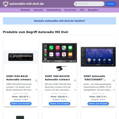 Screenshot autoradio-mit-dvd.de