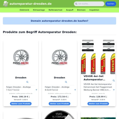 Screenshot autoreparatur-dresden.de