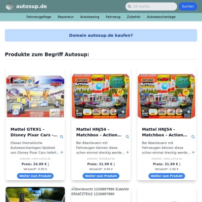 Screenshot autosup.de