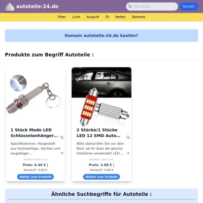 Screenshot autoteile-24.de