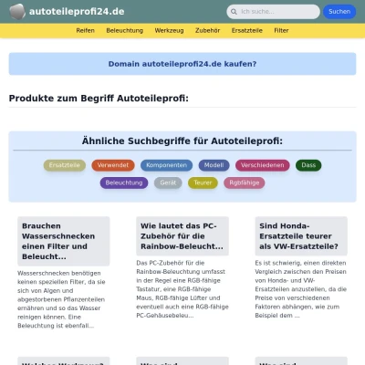 Screenshot autoteileprofi24.de