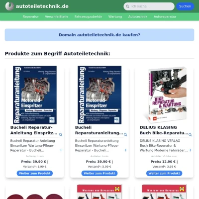 Screenshot autoteiletechnik.de