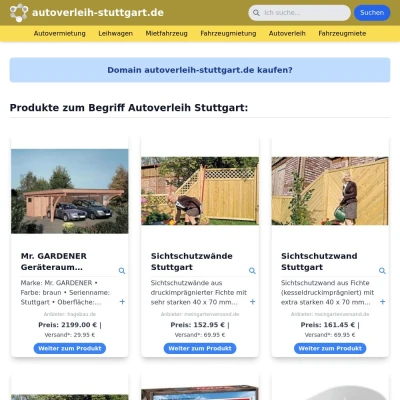 Screenshot autoverleih-stuttgart.de