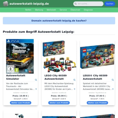 Screenshot autowerkstatt-leipzig.de