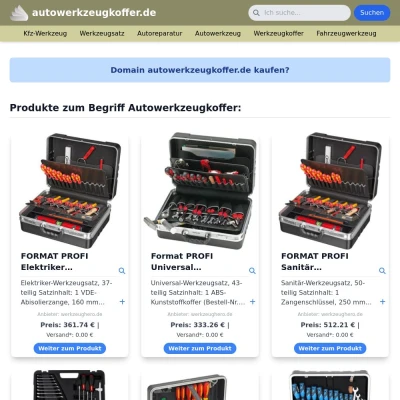 Screenshot autowerkzeugkoffer.de