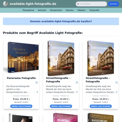 Screenshot available-light-fotografie.de