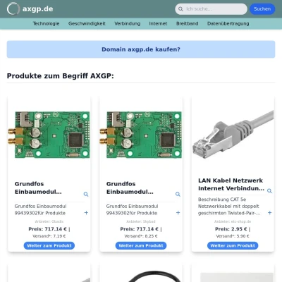 Screenshot axgp.de