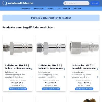 Screenshot axialverdichter.de