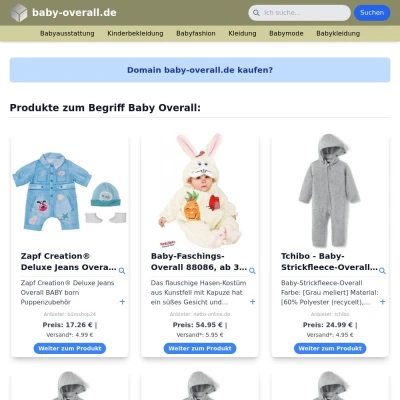 Screenshot baby-overall.de