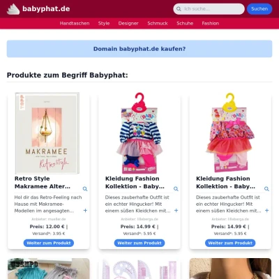 Screenshot babyphat.de