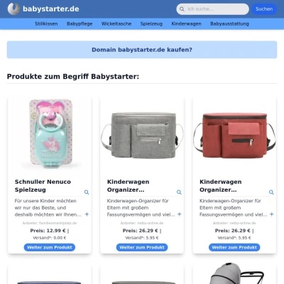 Screenshot babystarter.de